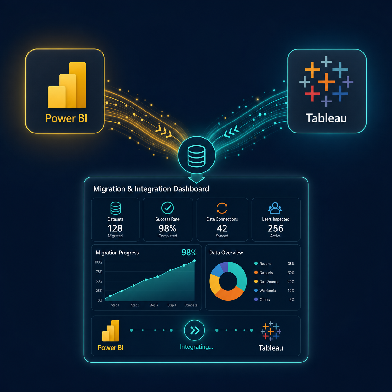 Power BI and Tableau Integration